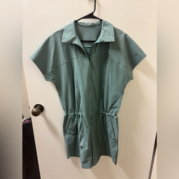 LULULEMON STRETCH RIB POCKETED ROMPER - Picture 1 of 7